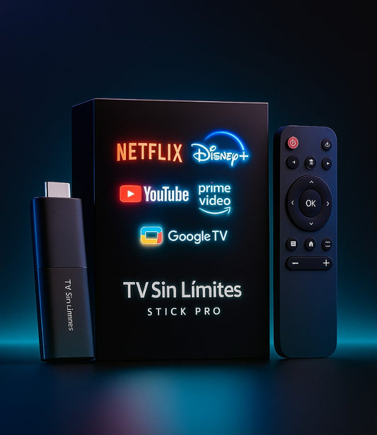 TV Sin Límites Stick Pro | Con 2 Años de Garantía + Manual de Uso Incluido